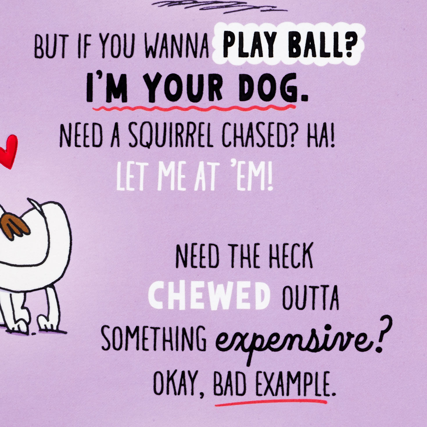 You're My Human Funny Valentine's Day Card From the Dog for only USD 3.99 | Hallmark