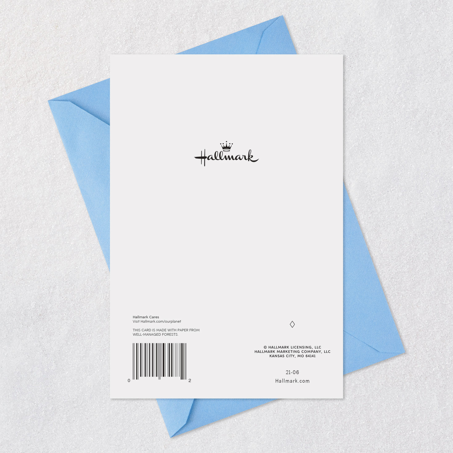 Sidewalk Chalk Art Dad Father's Day Card From Kids Card Back with Envelope image number 7