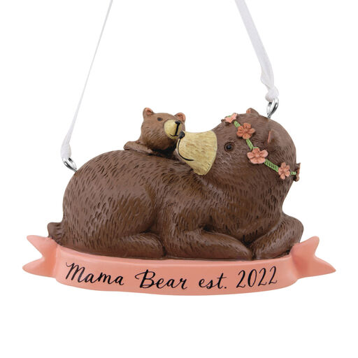 Mama Bear New Mom 2022 Hallmark Ornament, 