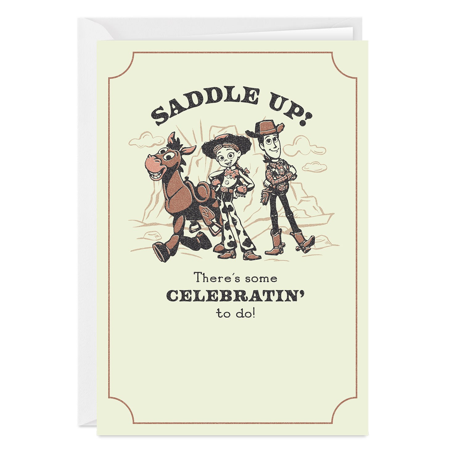 Disney/Pixar Toy Story Saddle Up Custom Birthday Card