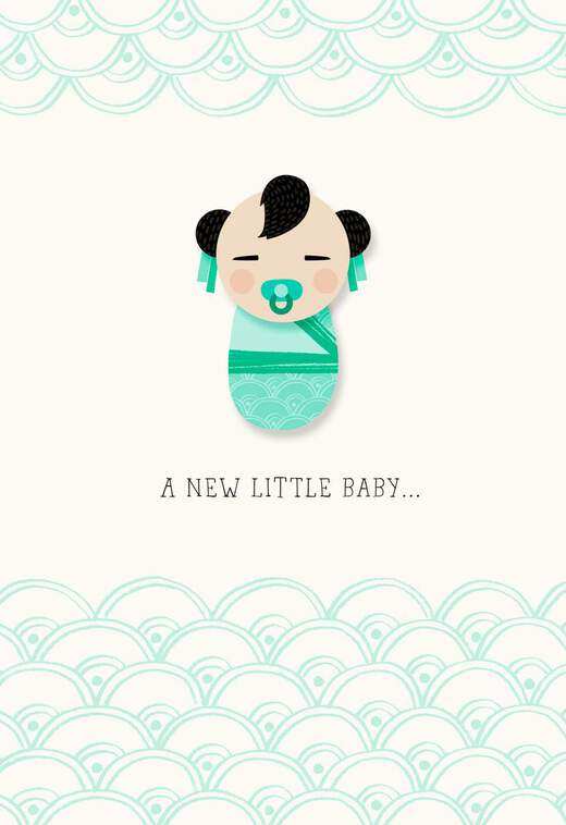 Infinite Goodness New Baby Card, , large image number 1