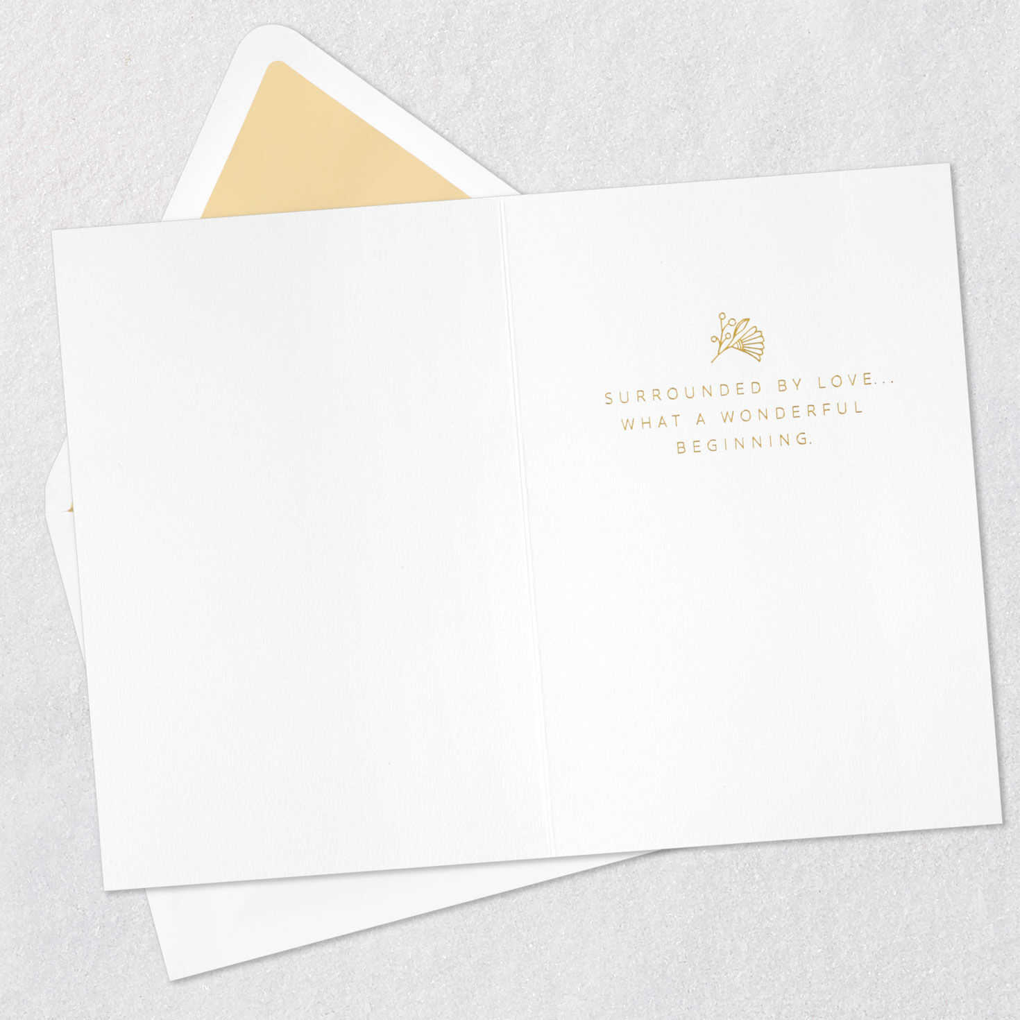 Surrounded By Love Wedding Card, , large image number 3