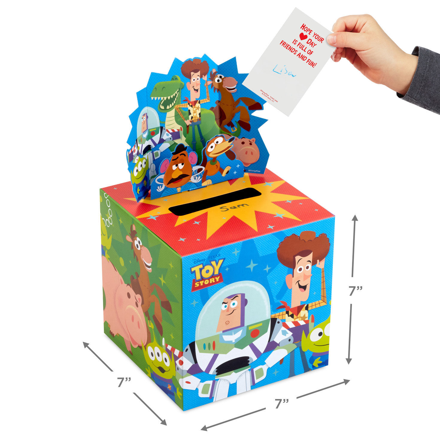 Disney and Pixar Toy Story Kids Classroom Valentines Set With Cards and ...