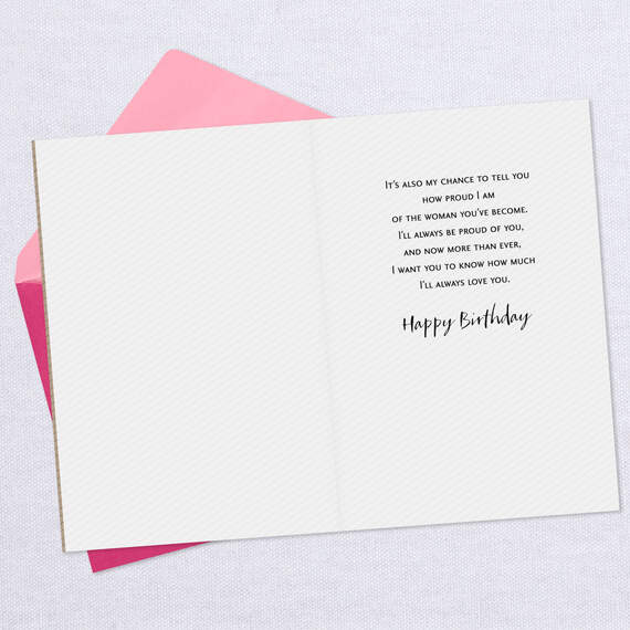 Proud of the Woman You've Become Birthday Card, , large image number 3