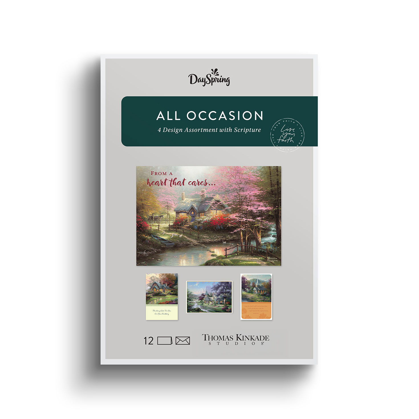 Kinkade DaySpring All Occasion Cards Assortment package front image number 2