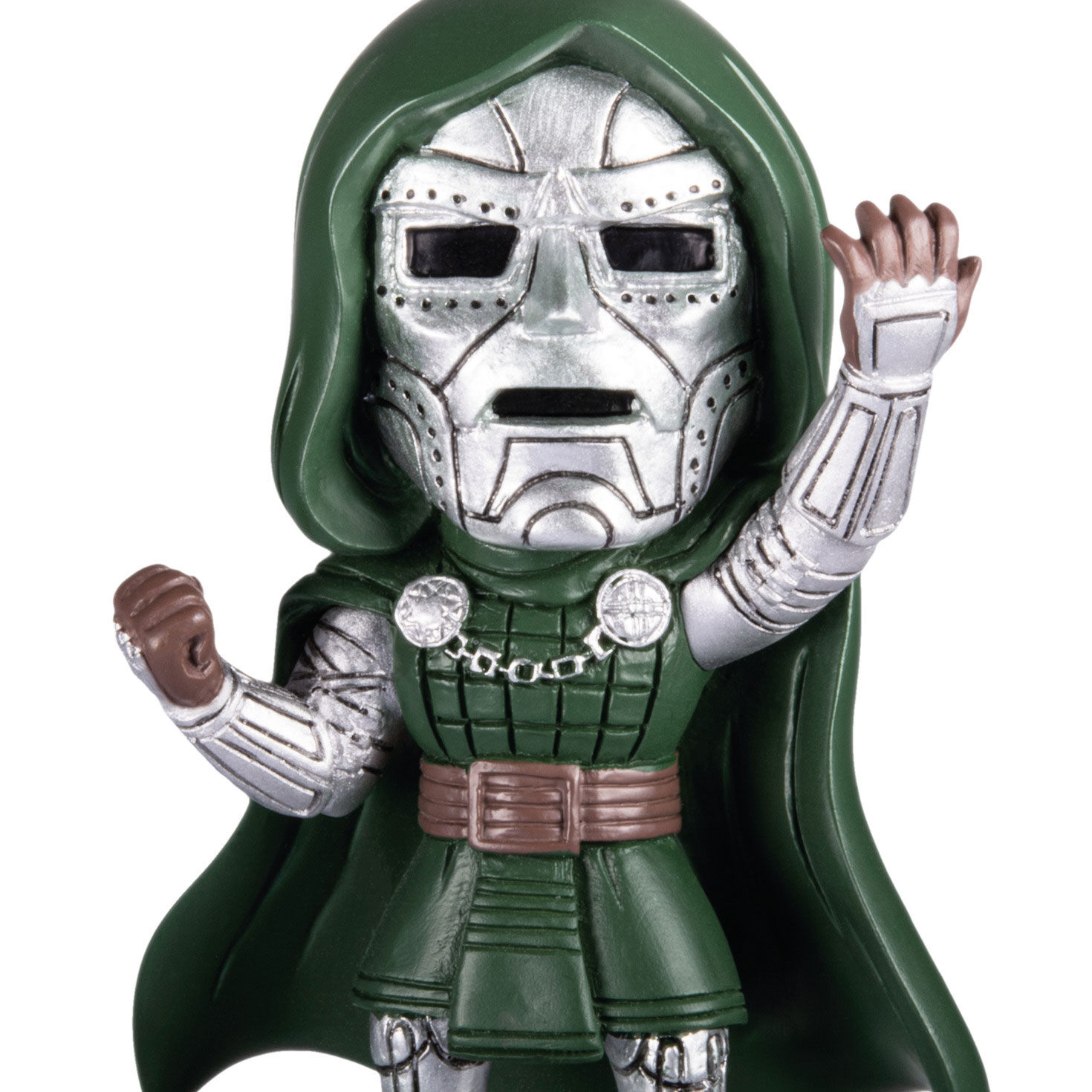Avengers: Doomsday Doctor Doom Christmas Ornament closeup detail image number 4