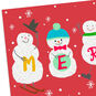 Merry Snowmen on Red Money Holder Christmas Cards Cover Detail image number 5