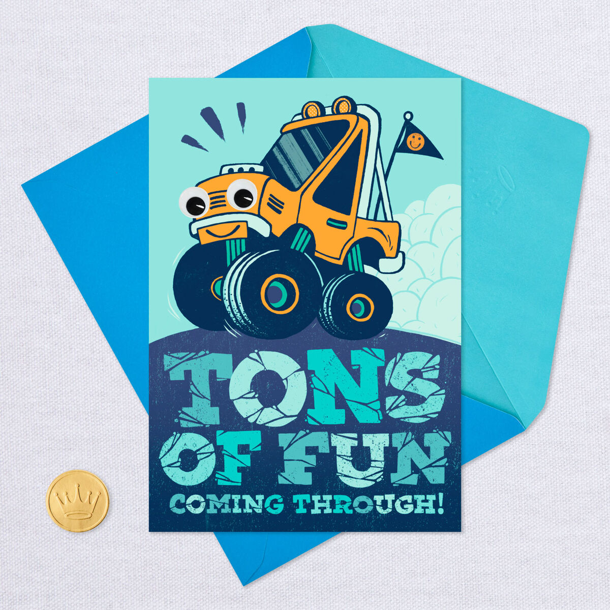 Monster Truck Birthday Card - Greeting Cards - Hallmark