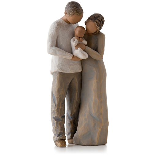Willow Tree® We Are Three New Family Baby Figurine, 