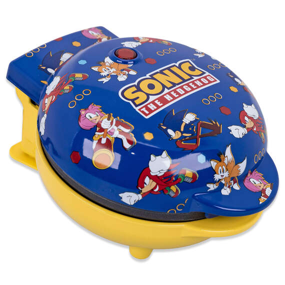 Uncanny Brands Sonic the Hedgehog Mini Waffle Maker, , large image number 2