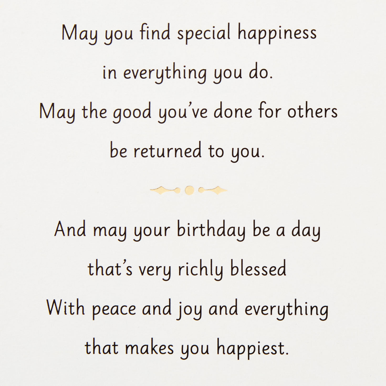 Pink and Green Floral Birthday Card sentiment image number 2
