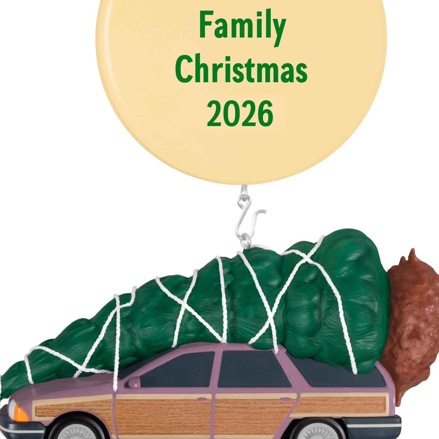 Christmas Vacation Car Personalized Ornament upclose view image number 6