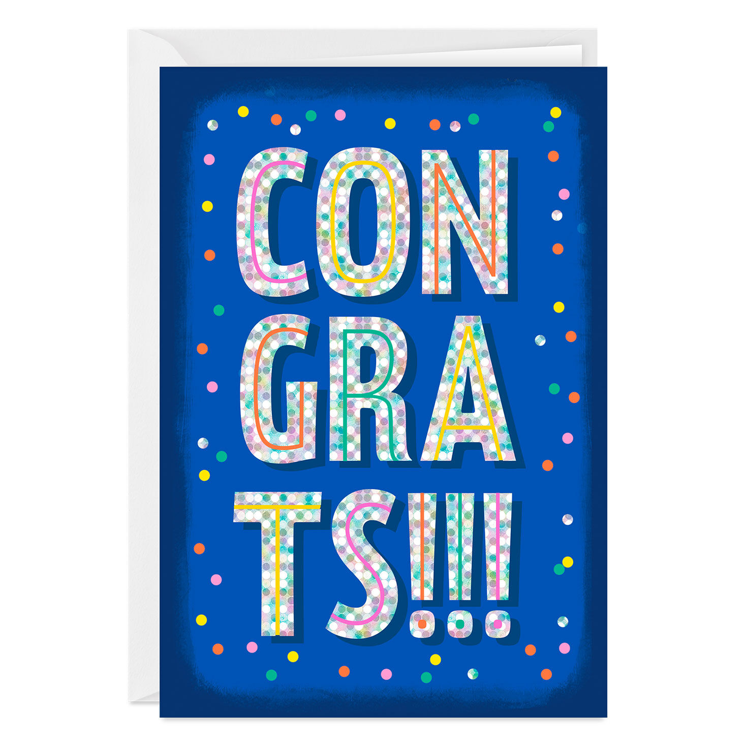 How Exciting! Custom Congratulations Card, , large image number 1