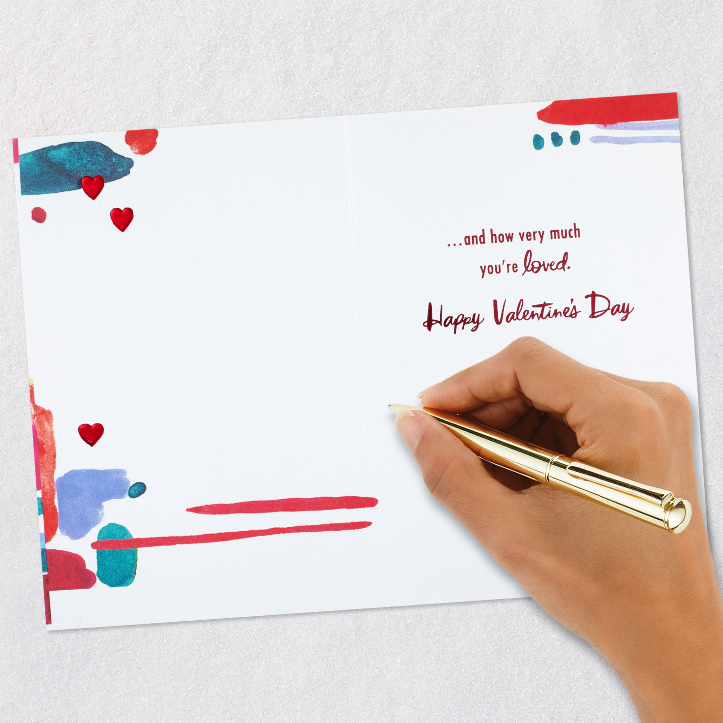 You're a Gift to Our Family Valentine's Day Card for Grandson, , large image number 6