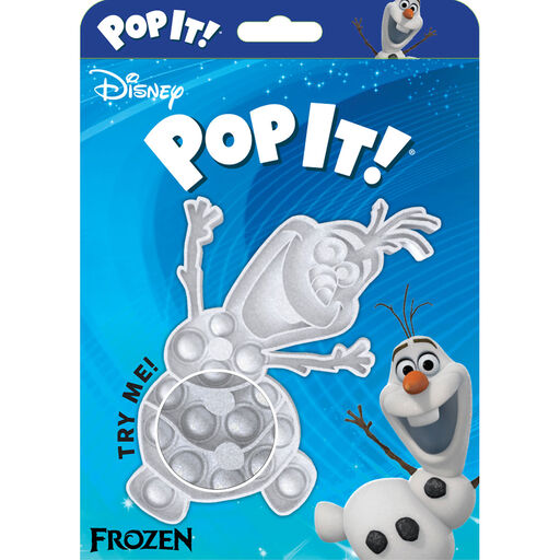 Ceaco Disney Frozen Olaf Pop It! Bubble Snap Fidget Toy, 