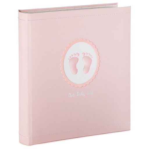 Our Baby Girl Footprints 5-Year Baby Book, 
