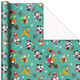 Disney Mickey Mouse and Friends Christmas Wrapping Paper, 30 sq. ft.