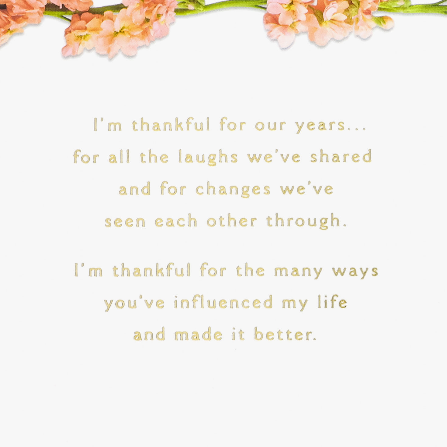 Pink Floral Birthday Card Sentiment image number 2