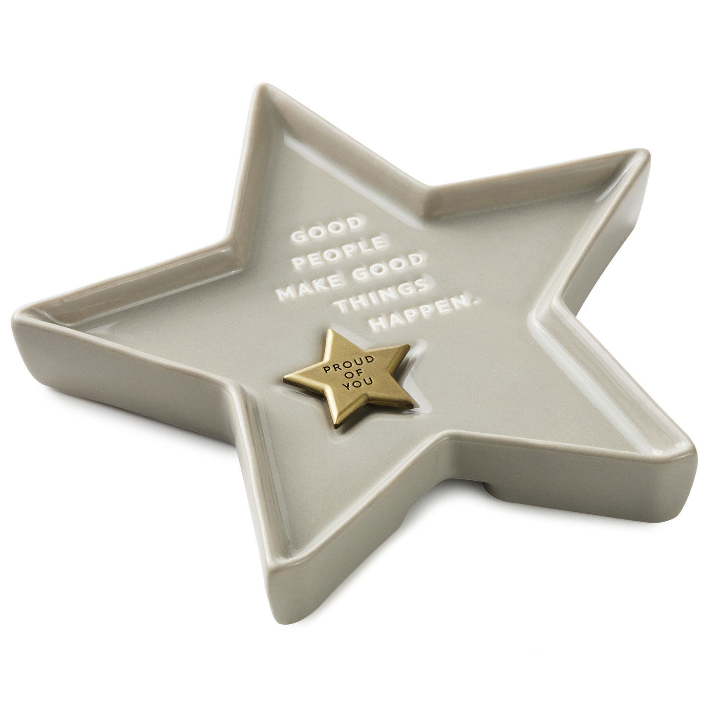 Star-Shaped Trinket Dish With Token