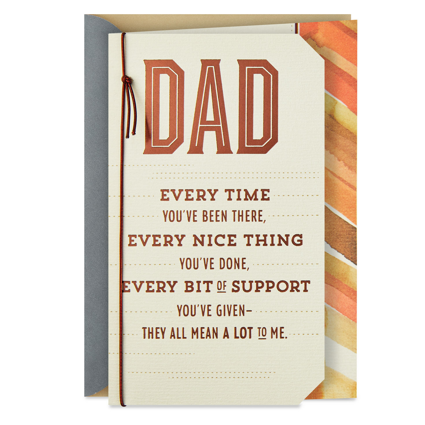 You're Always There for Me Father's Day Card for Dad