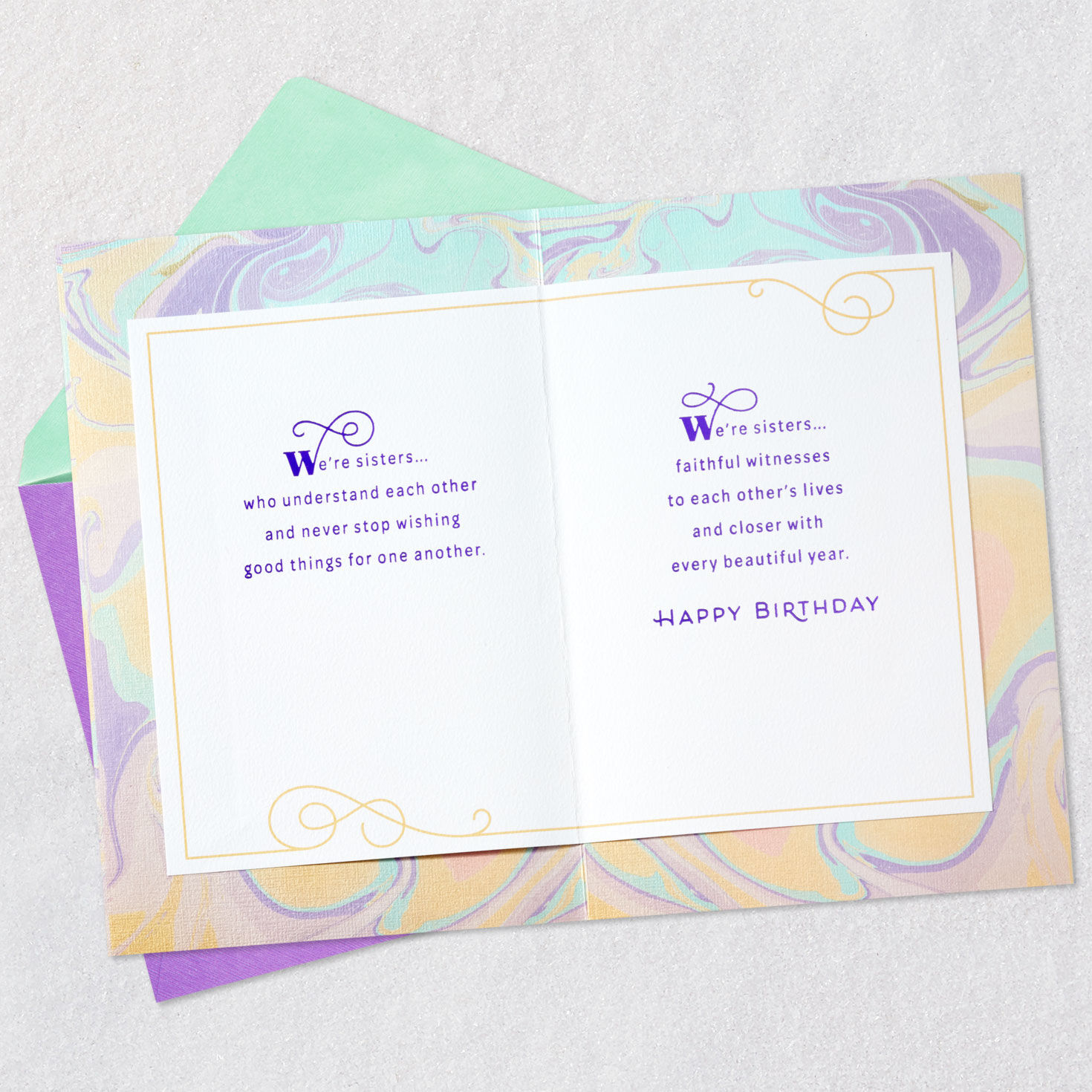 We Remember It All Birthday Card for Sister, , large image number 4