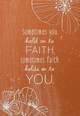 Hold On To Faith Encouragement Card, , large image number 1