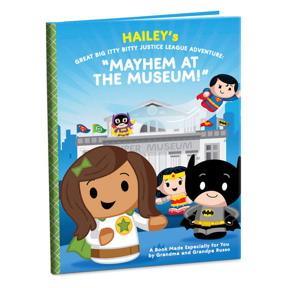 Great Big itty bittys® Justice League™ Adventure: Mayhem at the Museum Personalized Book, , large image number 2