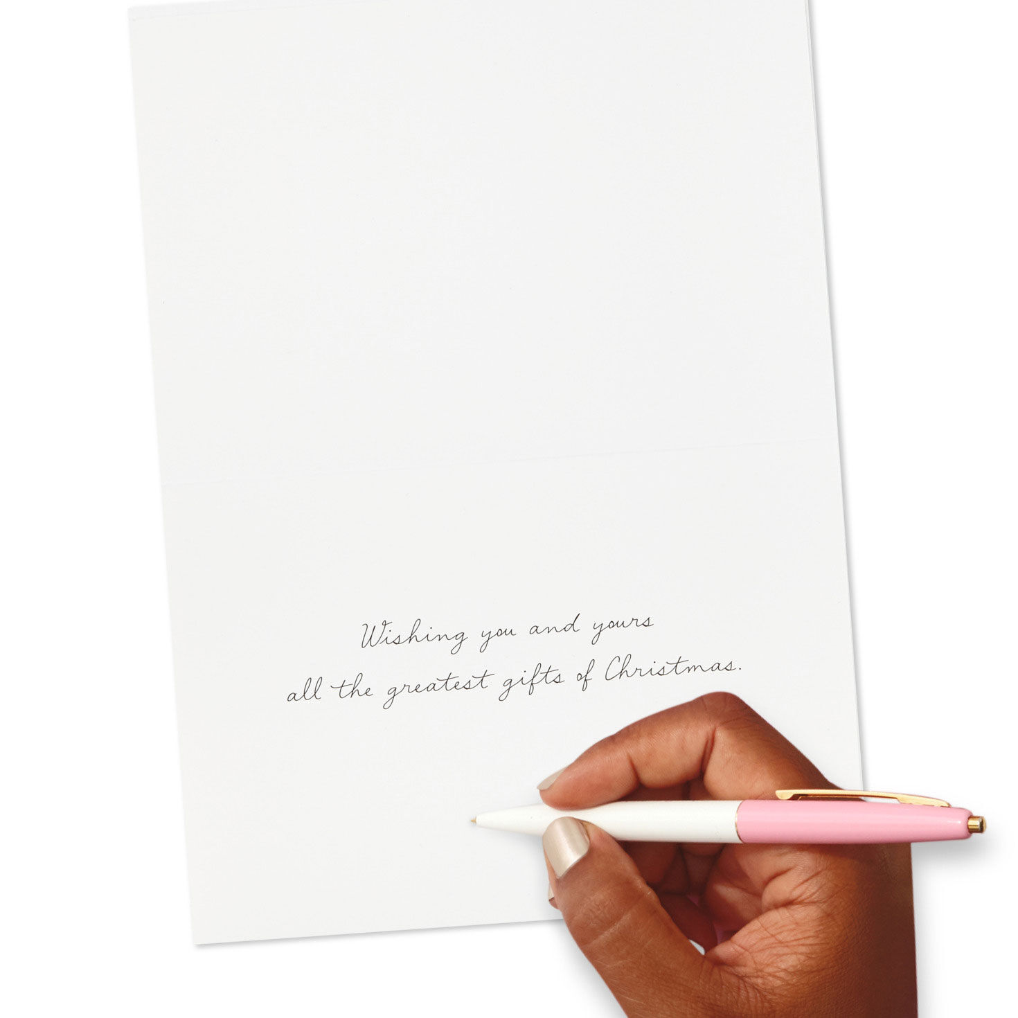 Mary's Angels Mahogany Boxed Christmas Cards signing card image number 6