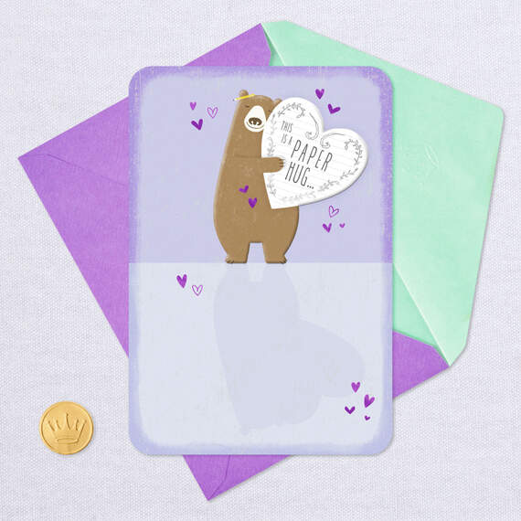 Bear Hug Encouragement Card, , large image number 5