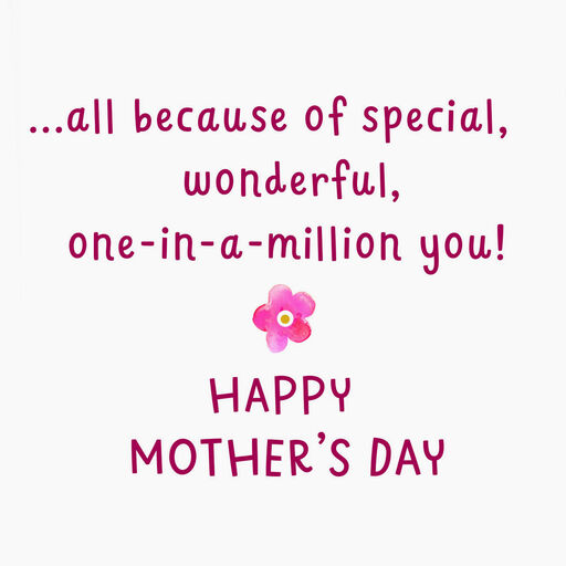 You Make the World a Happier Place Mother's Day Card From All of Us, 