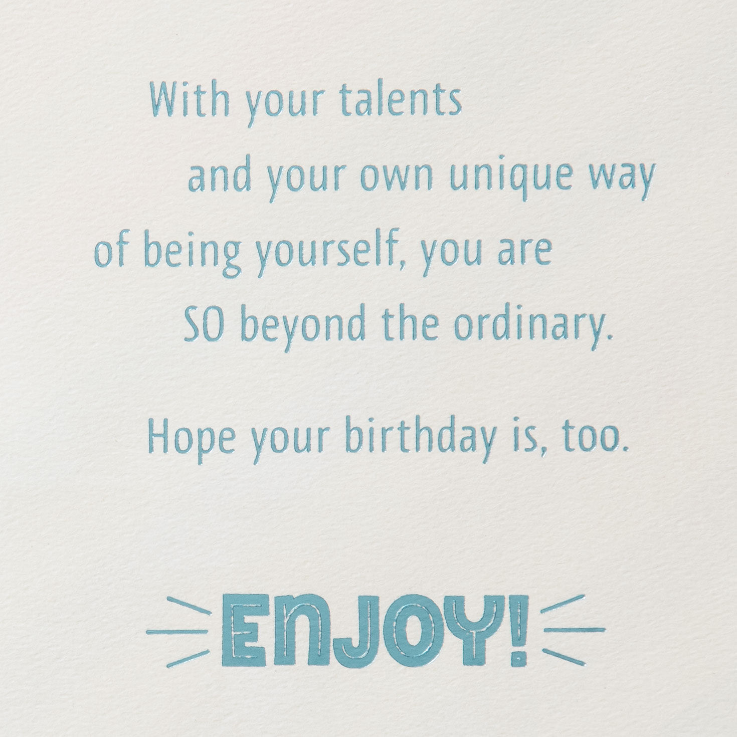 You Are So Beyond the Ordinary 19th Birthday Card for only USD 6.59 | Hallmark
