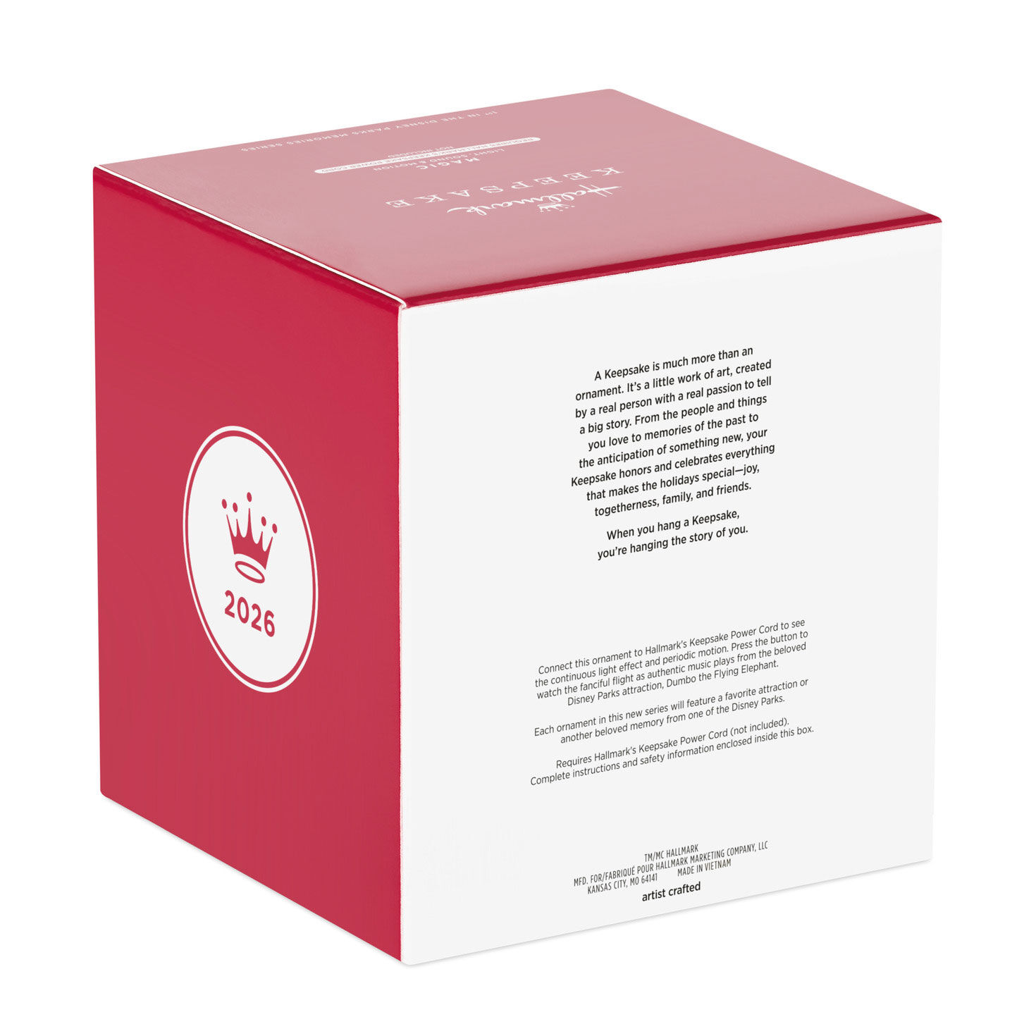 Disney Parks Dumbo Ride Keepsake Ornament  image number 8