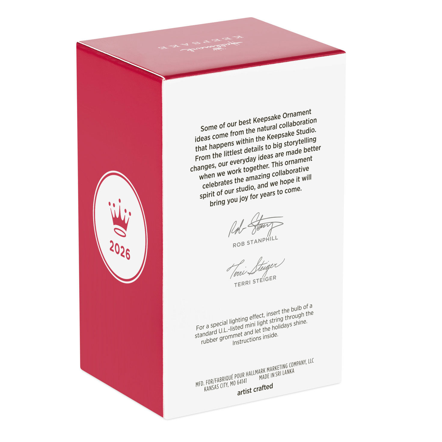 Church Stained Glass Window Keepsake Ornament  image number 8