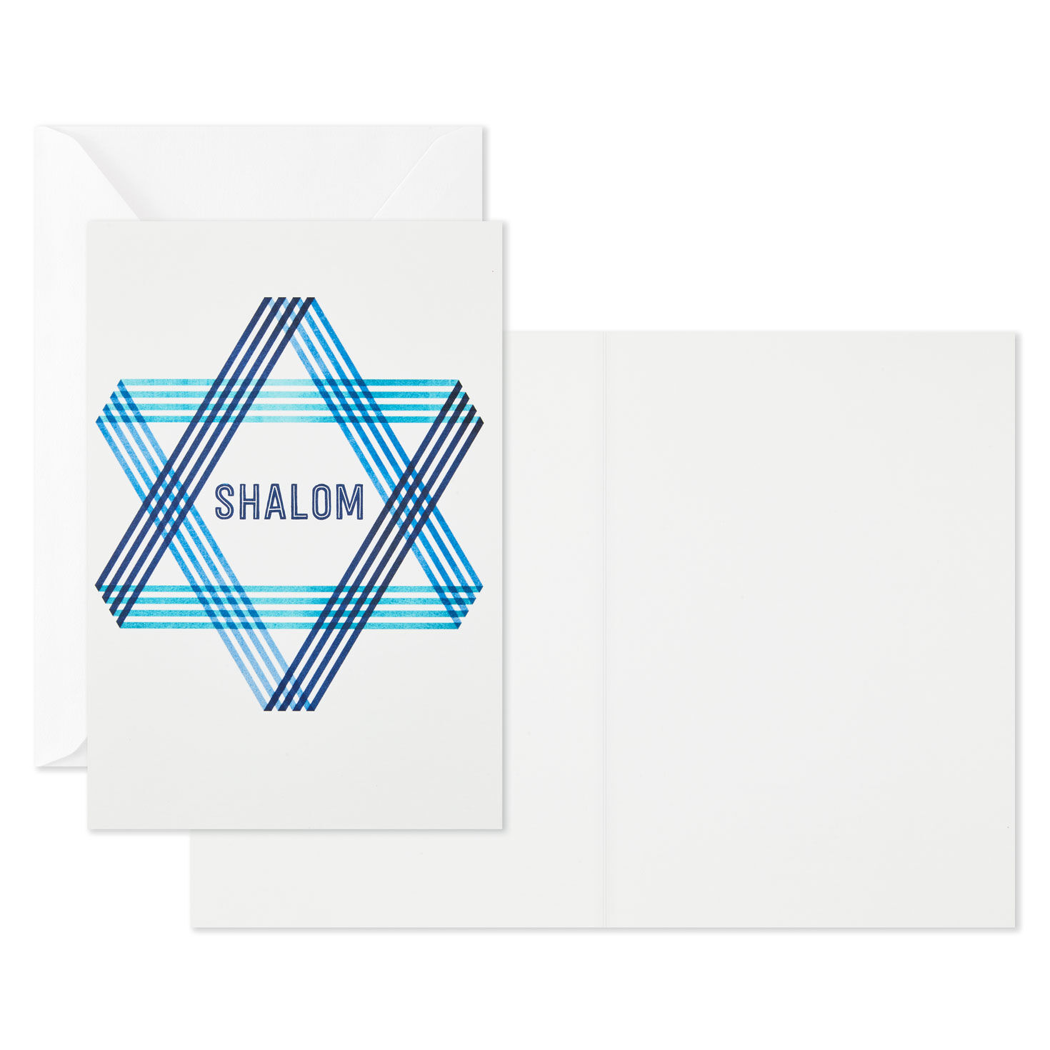 Shalom and L'Chaim Assorted Blank Cards, Pack of 8, , large image number 3