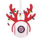 Nationals Reindeer Baseball Christmas Ornament Front image number 1