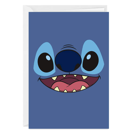 Disney Lilo & Stitch Cute Face Folded Photo Card, , large image number 1