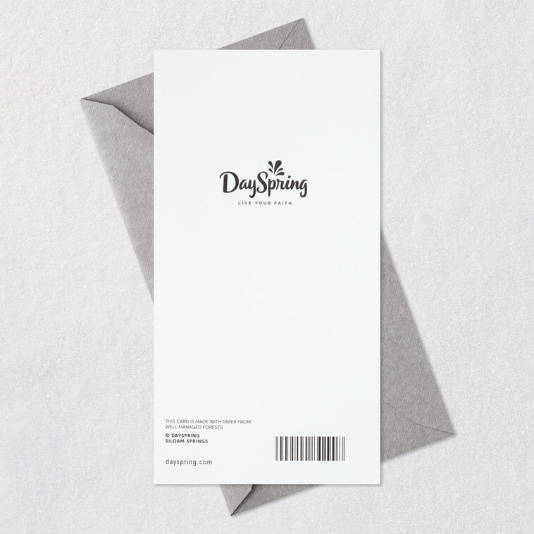 Little Lamb Money Holder Baby Baptism Card  image number 8