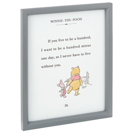 Disney Winnie the Pooh and Piglet Friendship Framed Art, 9.5x11.5, 