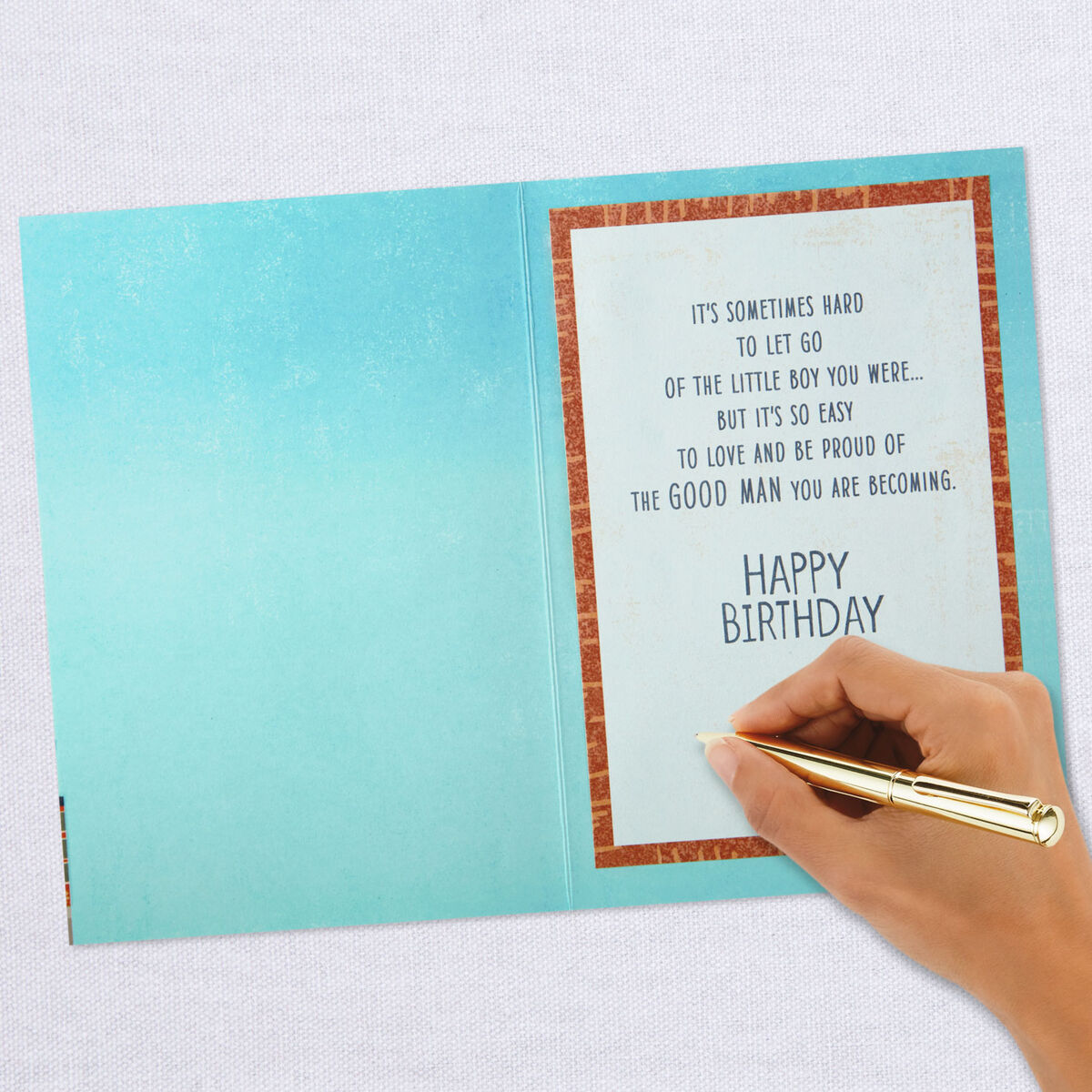 Easy to Love Birthday Card for Grandson Greeting Cards Hallmark
