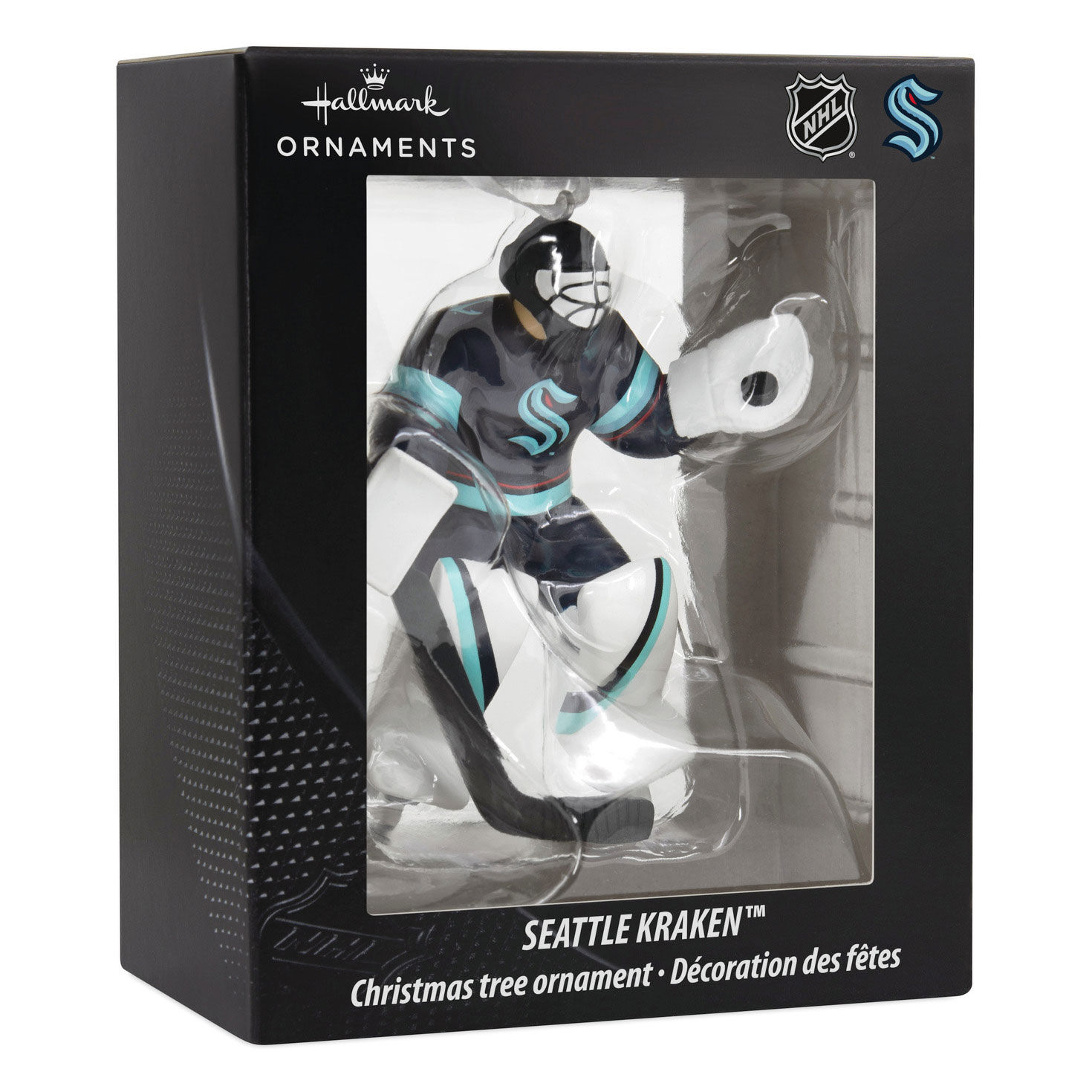 NHL Seattle Kraken™ Goalie Hallmark Ornament for only USD 14.99 | Hallmark