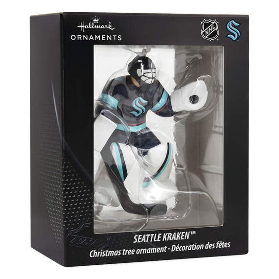 NHL Seattle Kraken™ Goalie Hallmark Ornament, , large image number 4