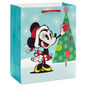Disney Vintage Mickey Mouse Medium Christmas Gift Bag Back image number 6