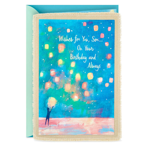 Let All the Happiness In Birthday Card for Son, 
