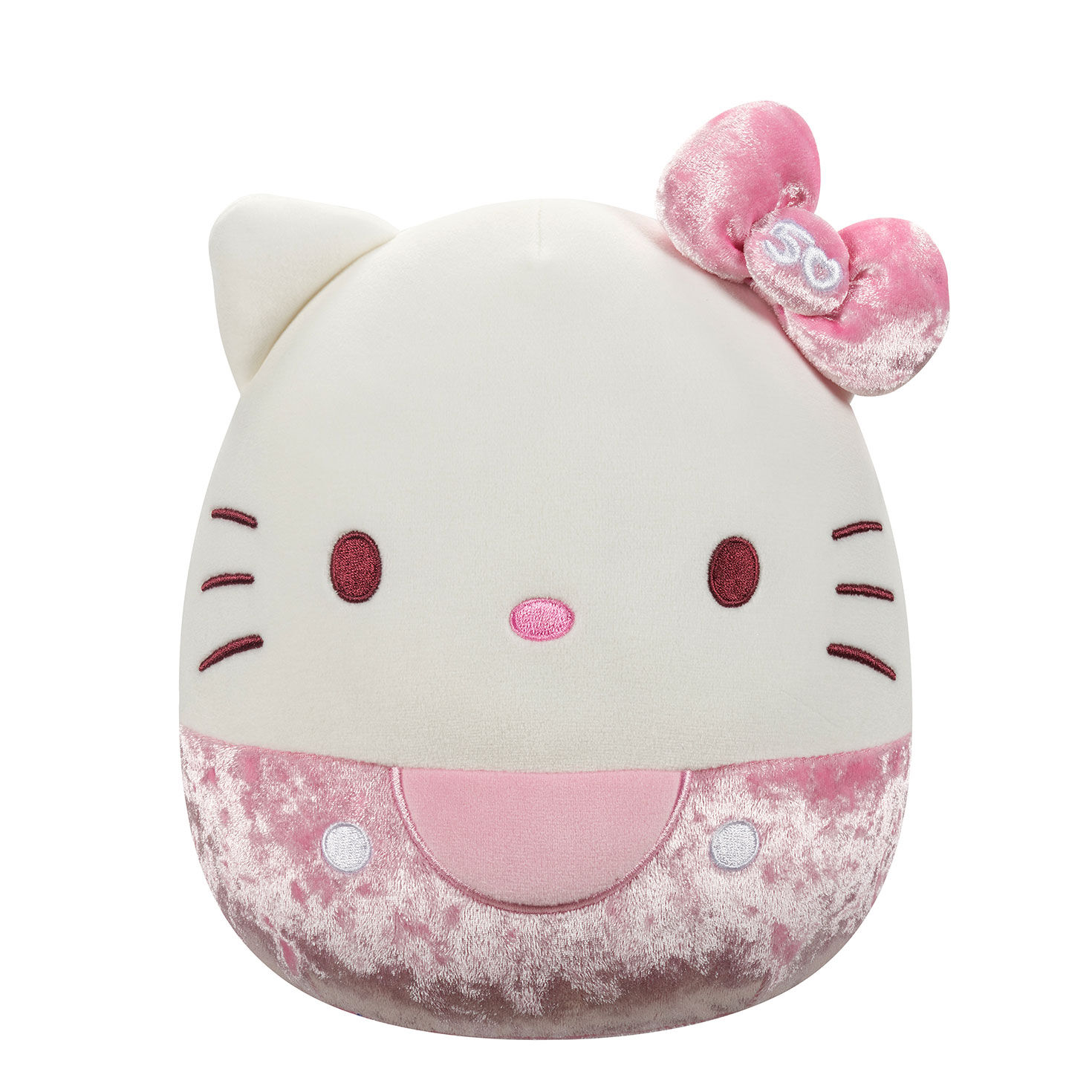 8" Squishmallows Sanrio Pink Hello Kitty Little Plush