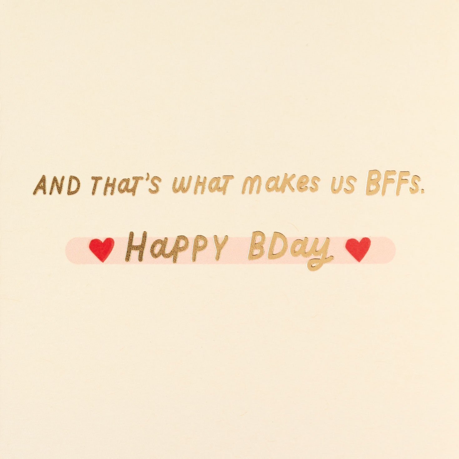 That's What makes Us BFFs Birthday Card for Friend, , large image number 2