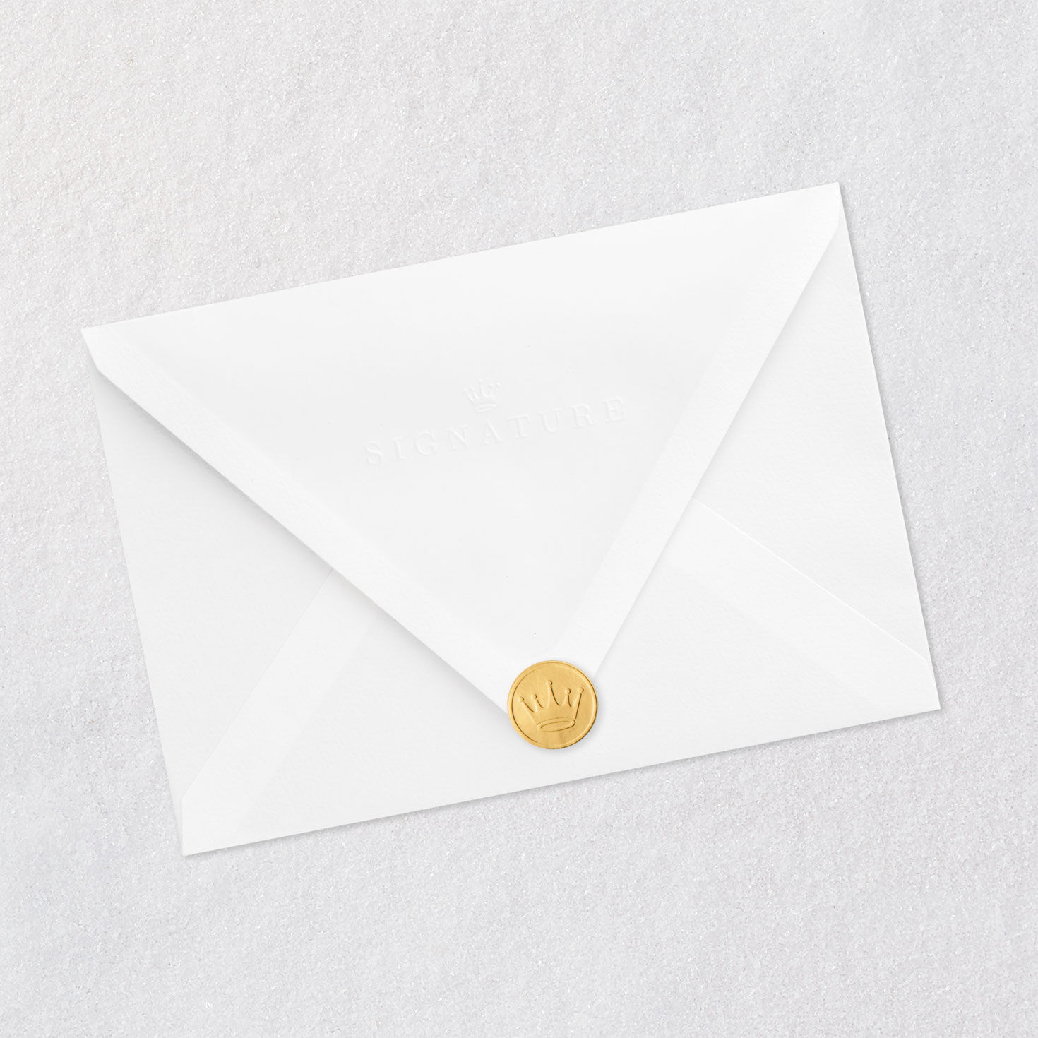 Floral Print with Gold Lettering Mother's Day Card Envelope Back with Seal image number 7