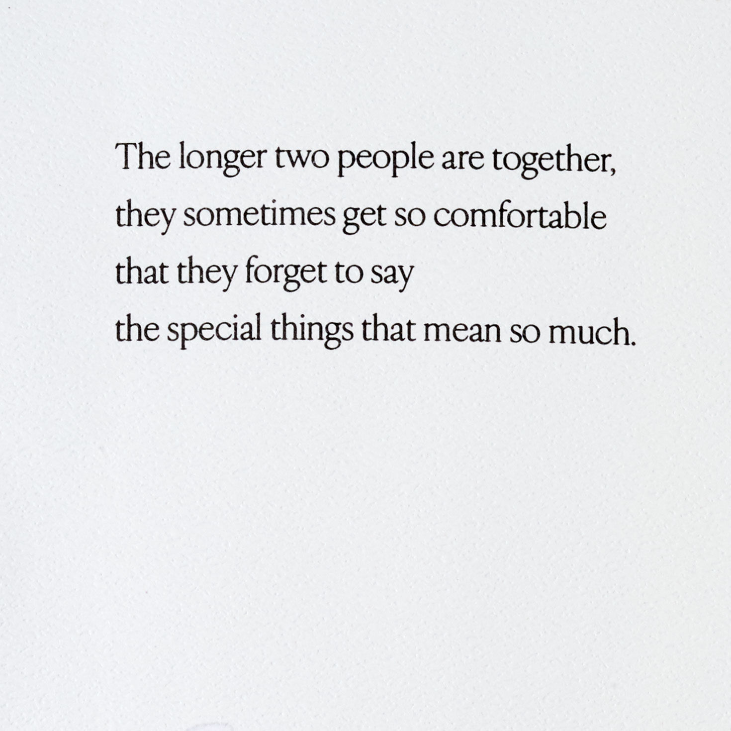 Black and White Flowers Romantic Anniversary Card Sentiment image number 2