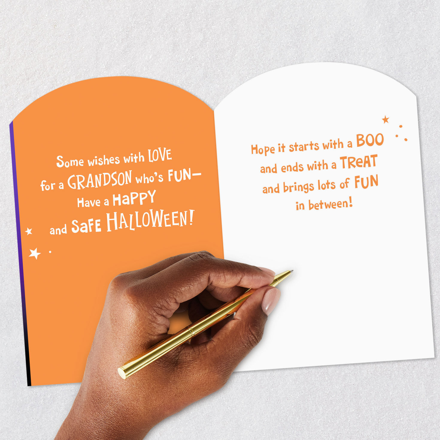 Dog in Ghost Costume Halloween Card for Grandson for only USD 2.99 | Hallmark