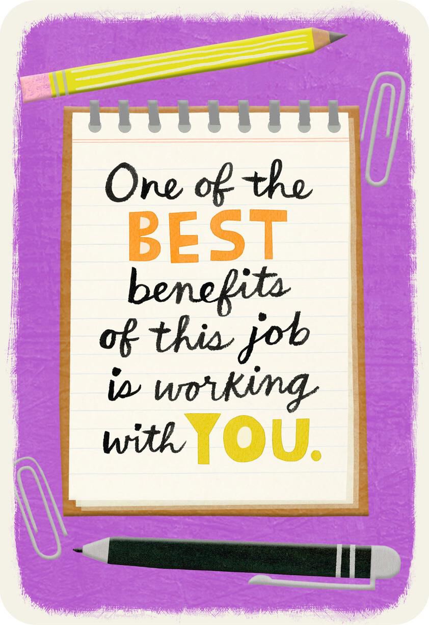 Awesome Coworker Appreciation Card