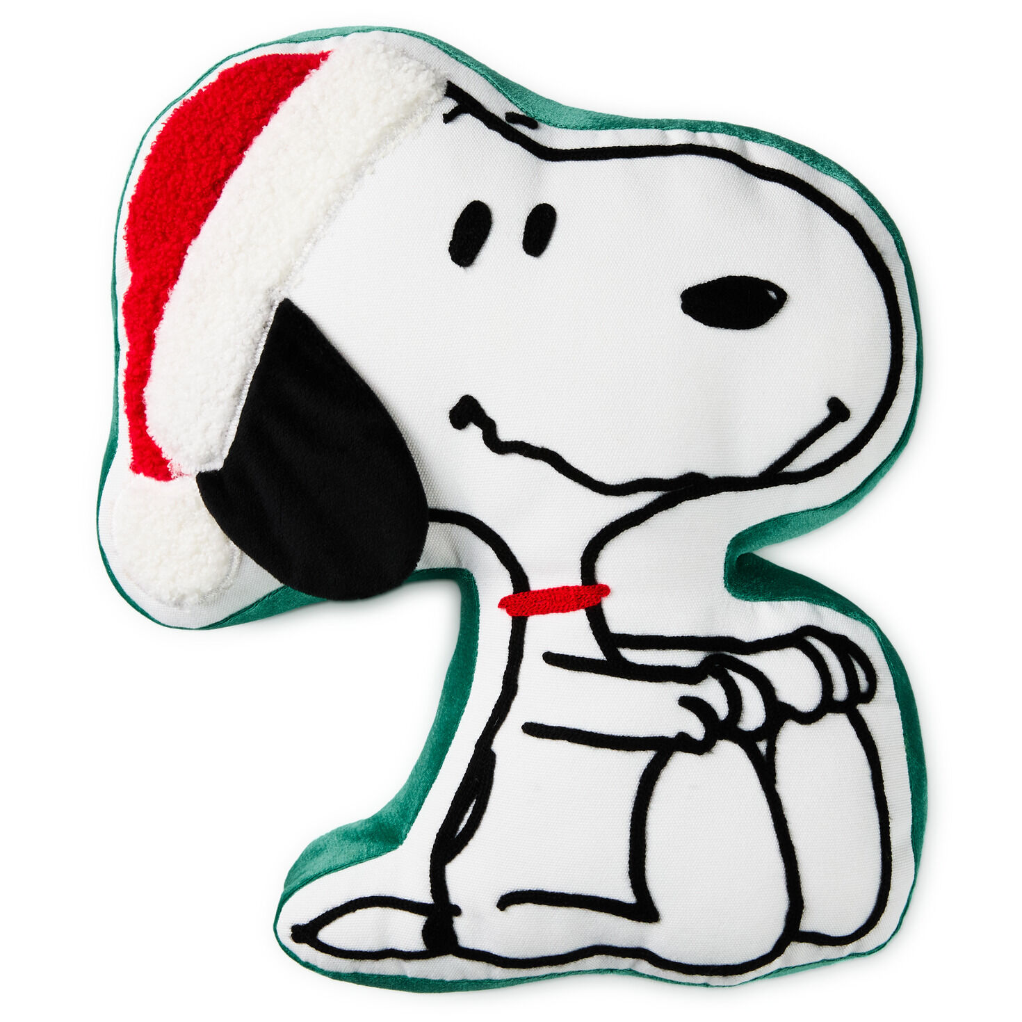 Peanuts® Santa Snoopy Shaped Pillow, 13x15